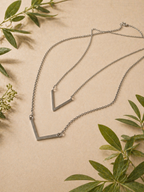 Mother and Daughter pendants in sterling silver