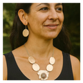Beauty in imperfection Necklace in Starling silver