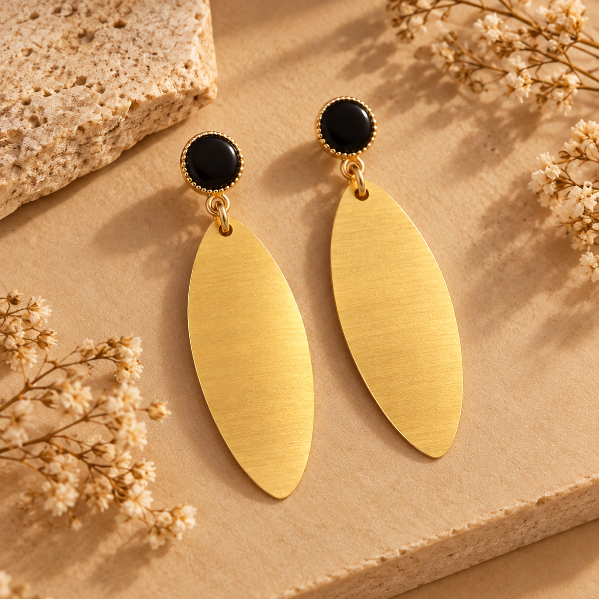Handmade Lightweight Aluminium Earrings|Anstruza (Copy) (Copy)