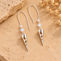Repurposed sterling silver antique earrings