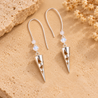 Repurposed sterling silver antique earrings