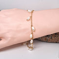 Pearls On Stainless Steel Bracelet