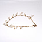 Pearls On Stainless Steel Bracelet