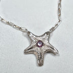My Soul Connects With The Ocean Sterling Silver Necklace