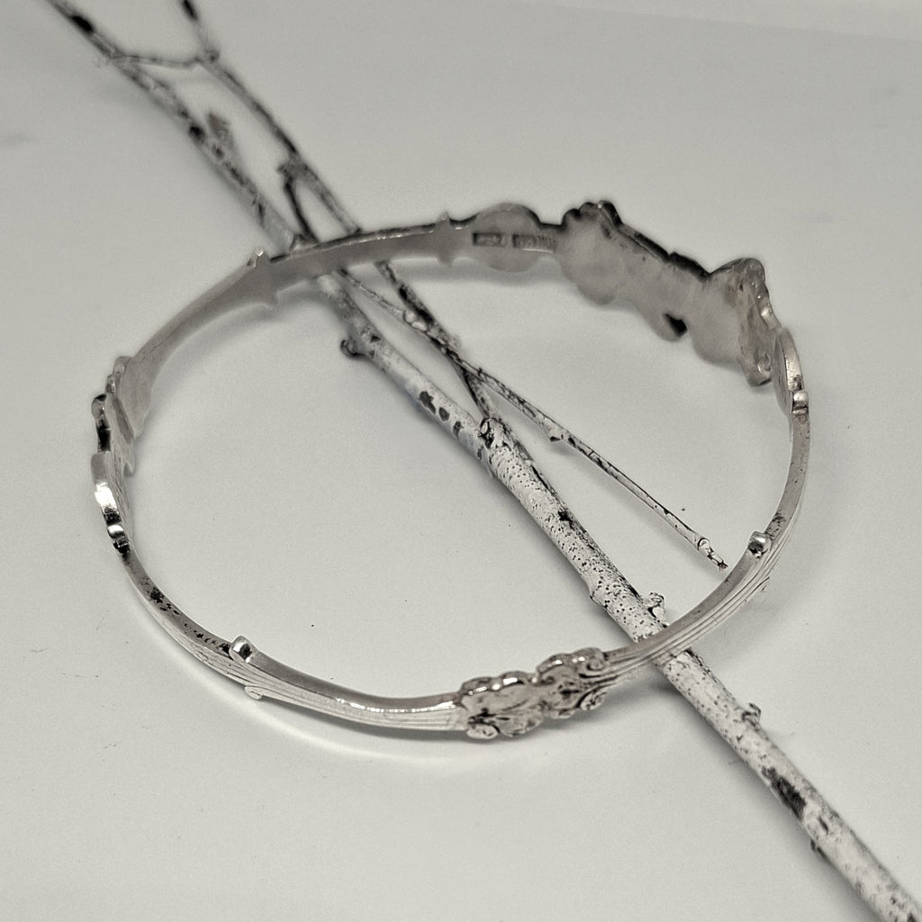 Silver Spoon Remodelled Bangle