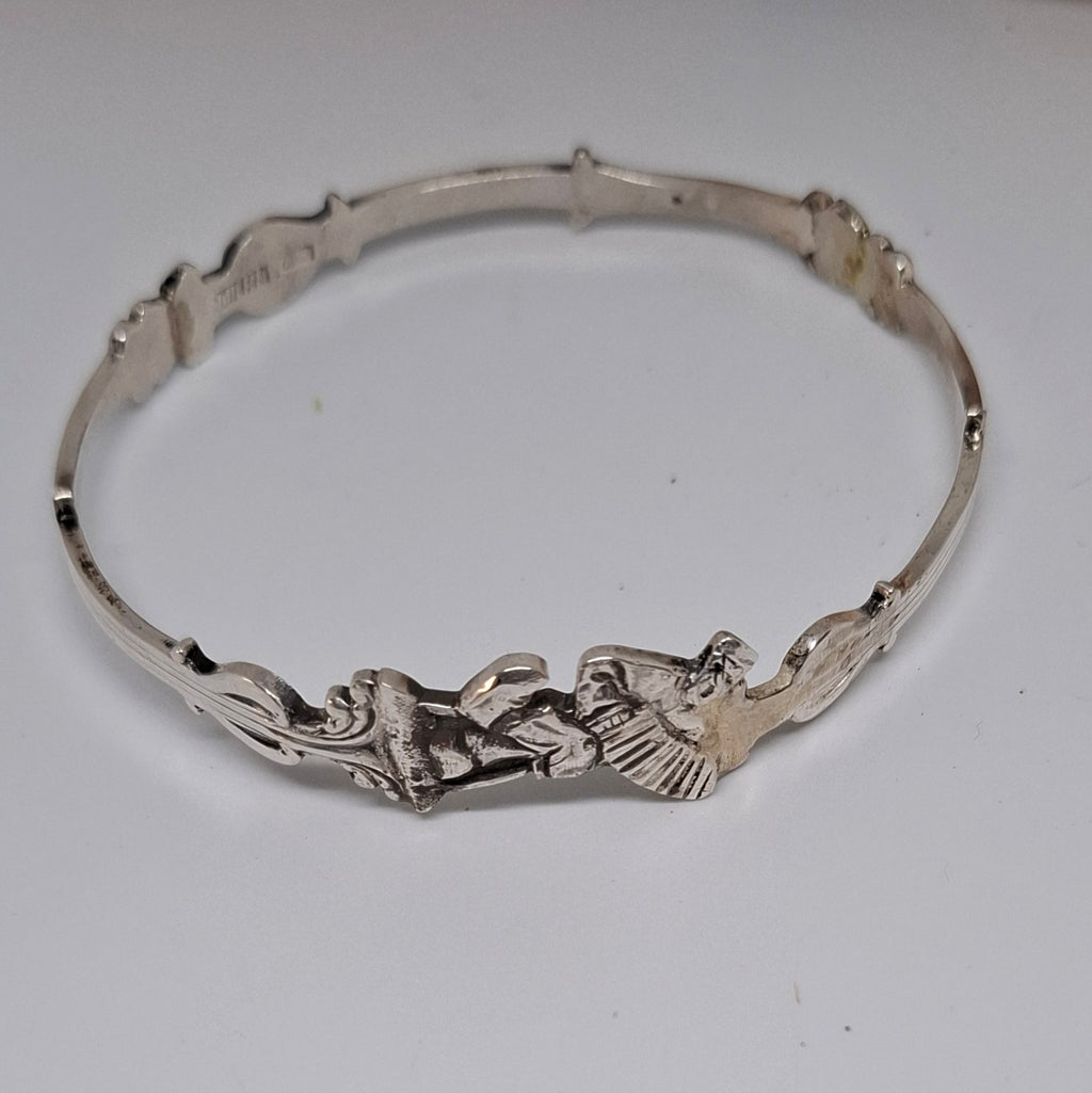 Silver Spoon Remodelled Bangle