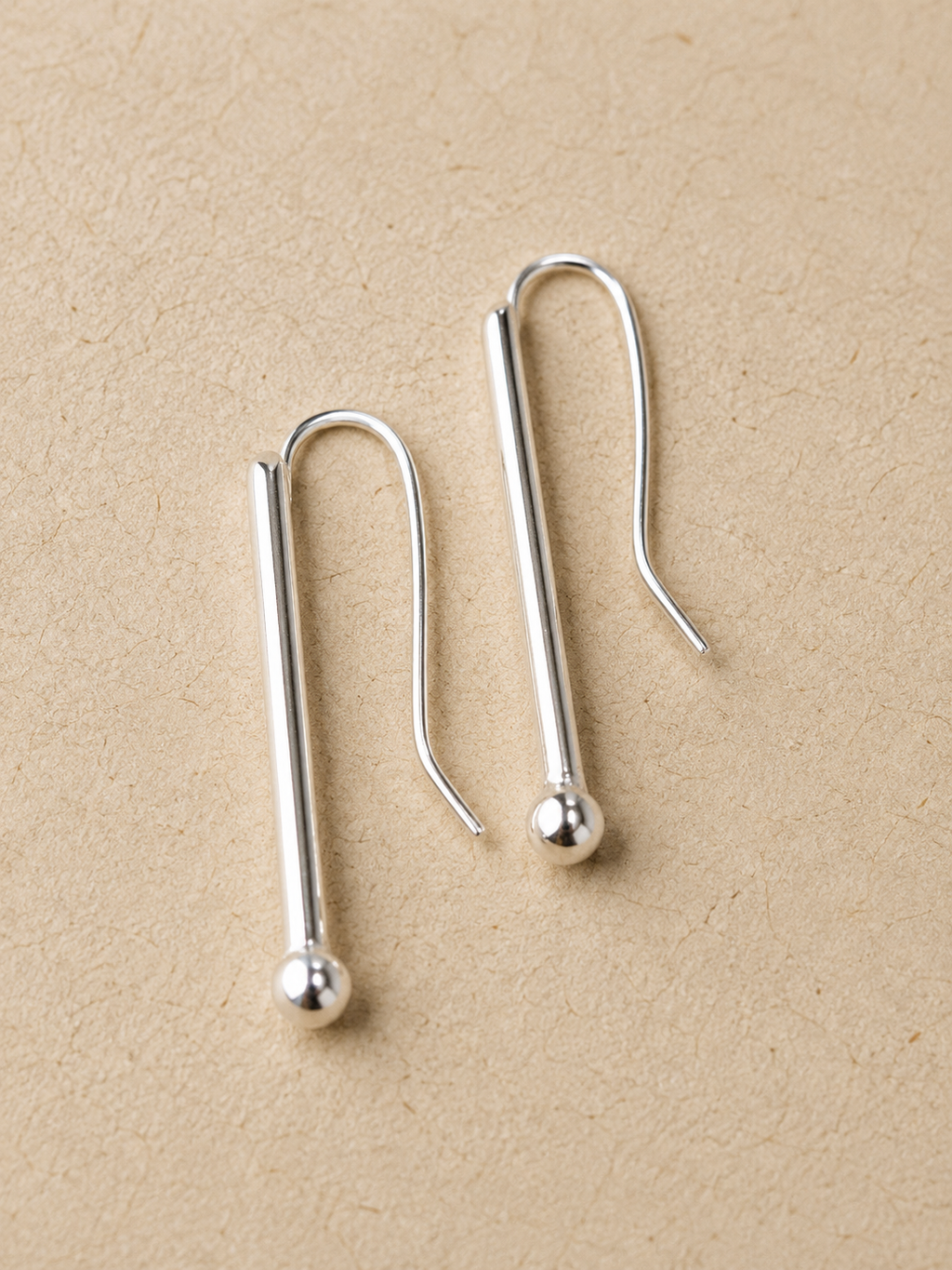 Handmade 925 Sterling Silver Dangly earrings