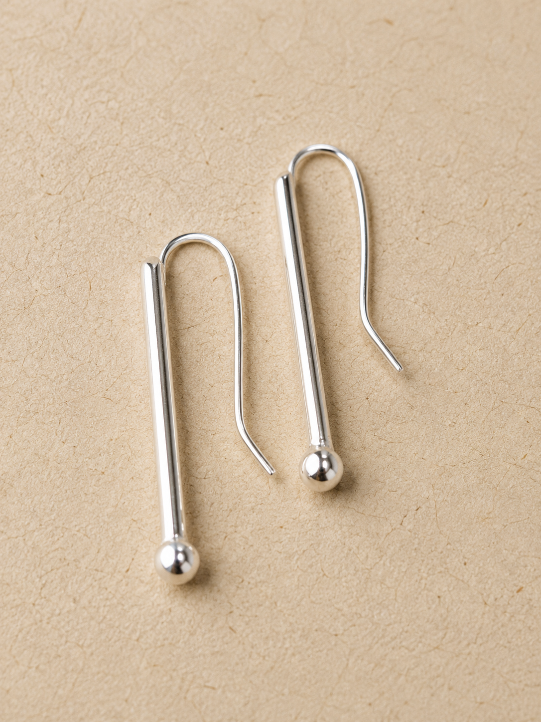 Handmade 925 Sterling Silver Dangly earrings