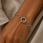 Solid Sterling Silver Bracelet