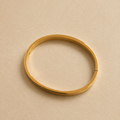 Stainless steel cuff bangle