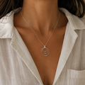 Dainty sterling silver pendant