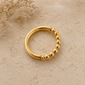 9ct gold filled ring handmade