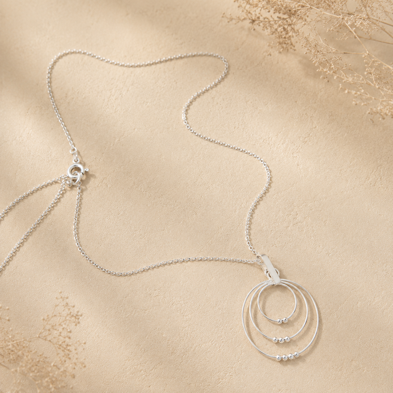 Dainty sterling silver pendant